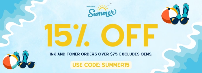 Get 15% now.